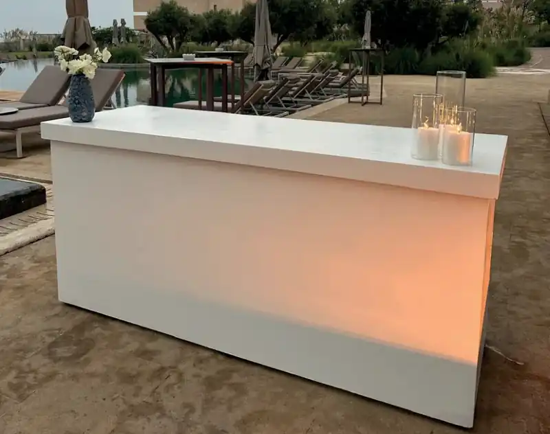Bar personnalisé à louer pour un événement à Marrakech