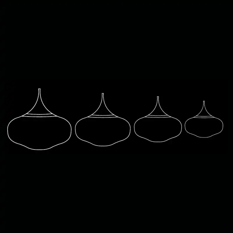 Dessin technique — Lustre rotin