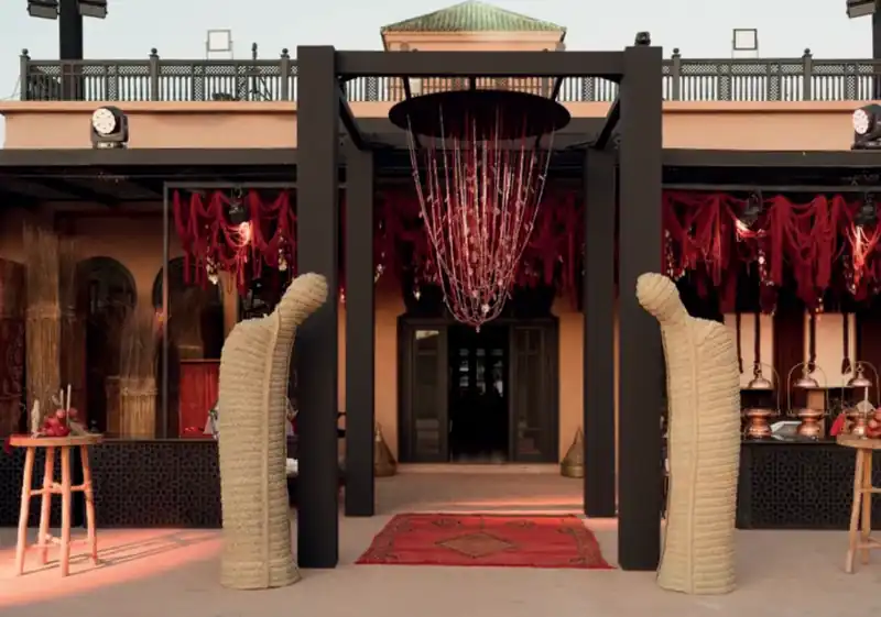Momies en situation pour un événement à Marrakech