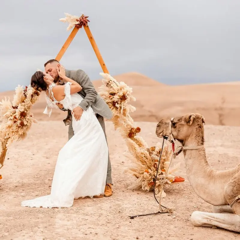 Mariage dans le désert d’Agafay : une expérience à penser dans son ensemble