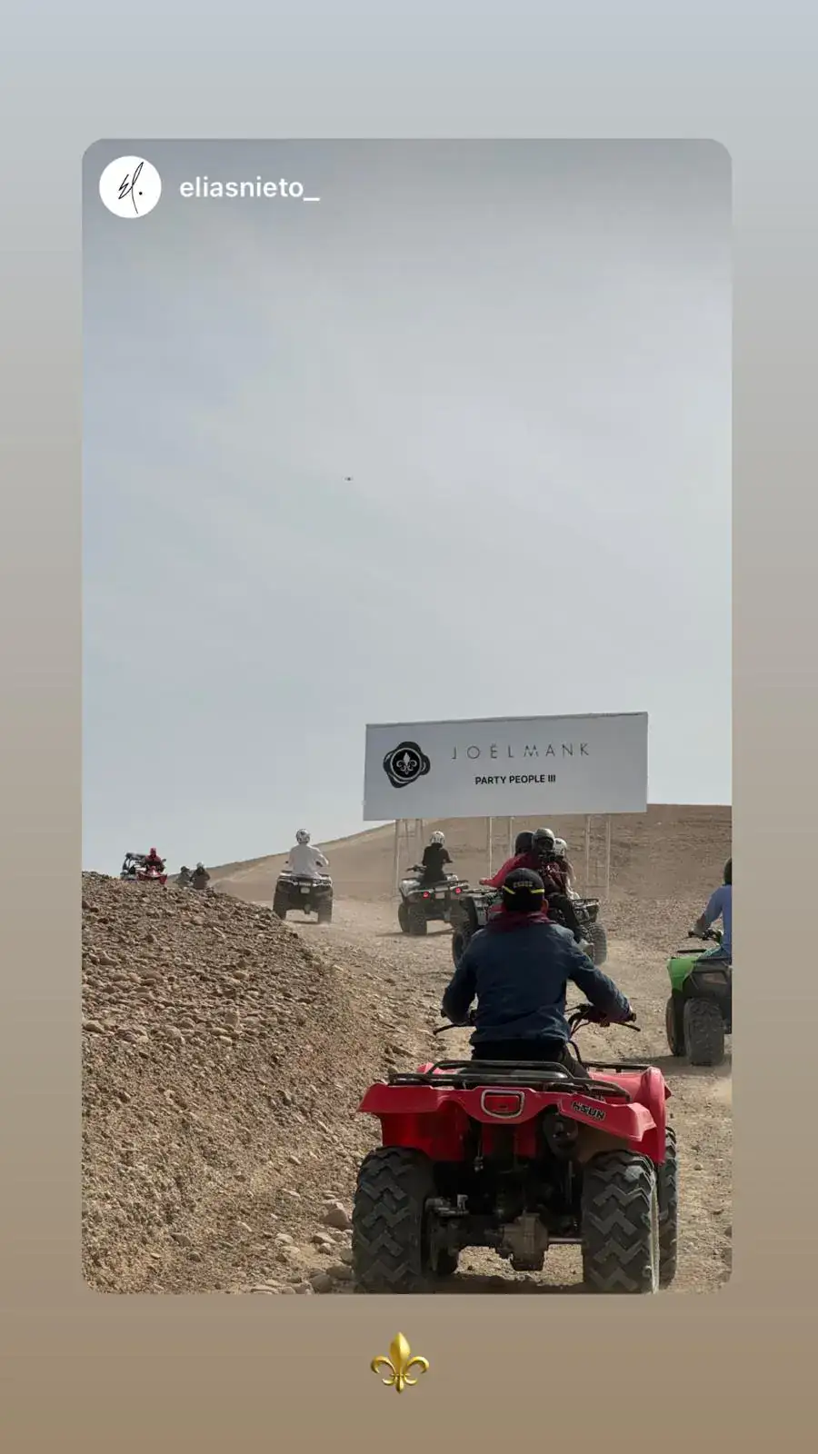 Activité quad pendant un team building près de Marrakech